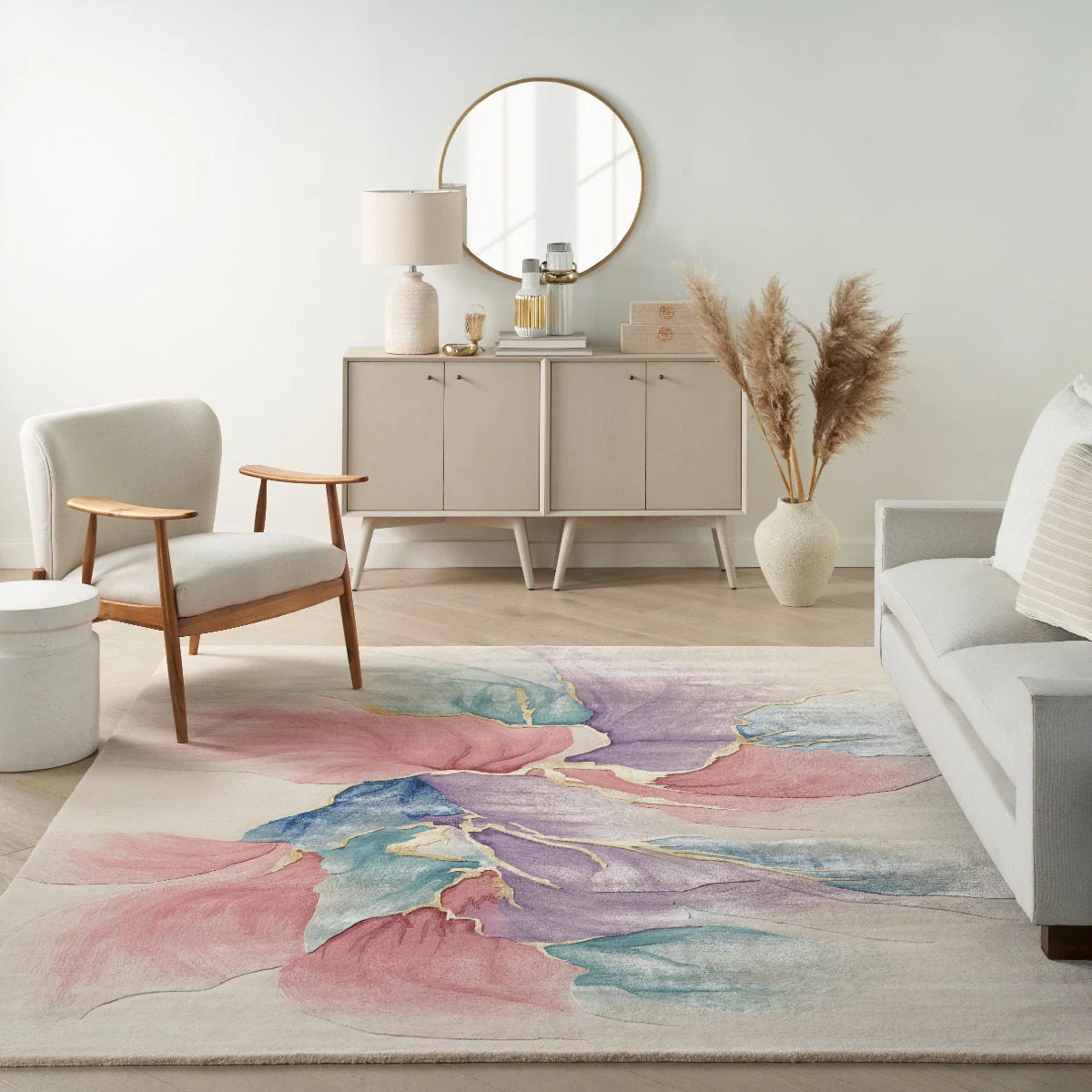Nourison Prismatic Ivory PRS34 - Image 3