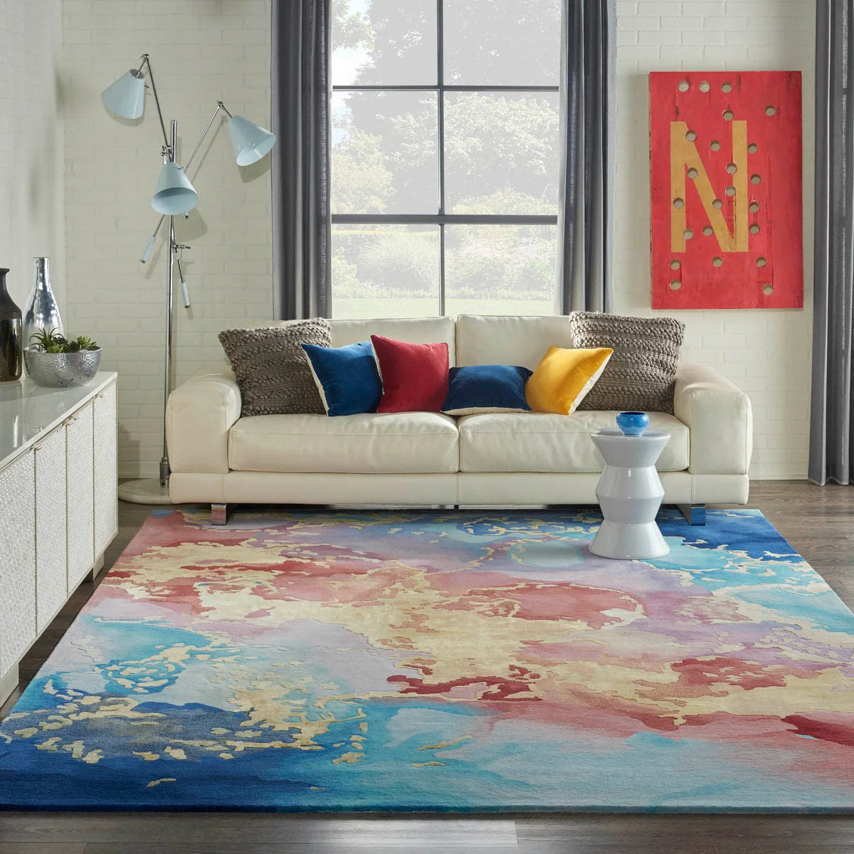 Nourison Prismatic Multicolour PRS18 - Image 3