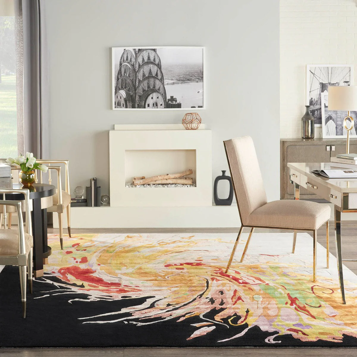 Nourison Prismatic Multicolour PRS21 - Image 3