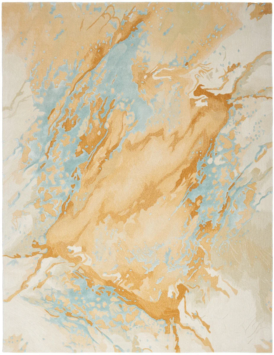 Nourison Prismatic Sand Blue PRS36 - Image 11