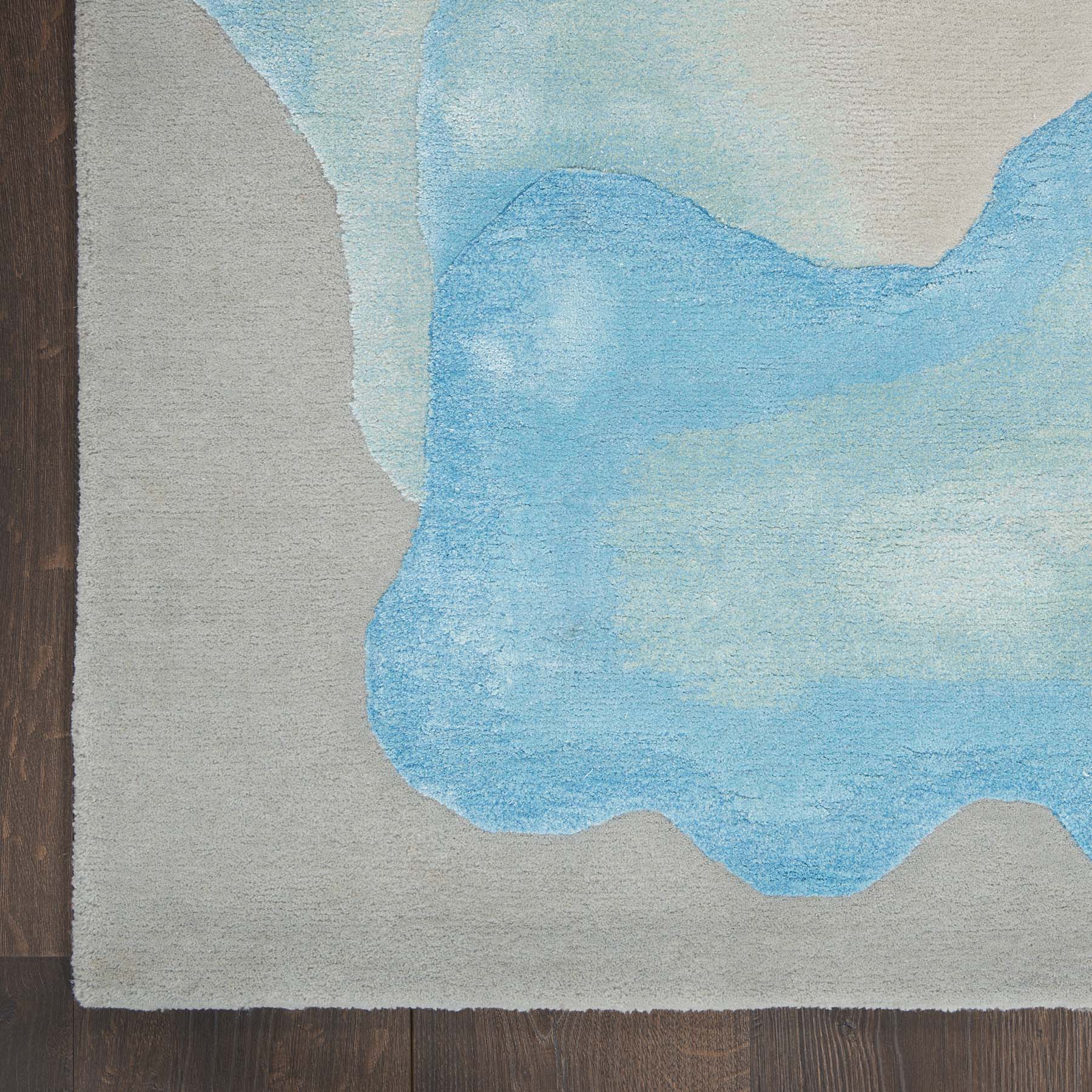 Nourison Prismatic Sea Mist Blue PRS22 - Image 4