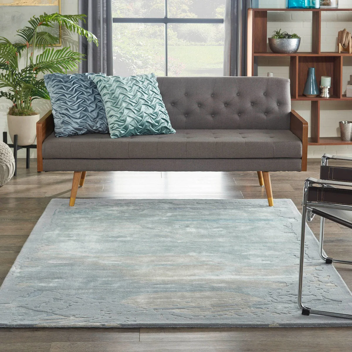 Nourison Prismatic Seafoam Silver PRS19 - Image 3