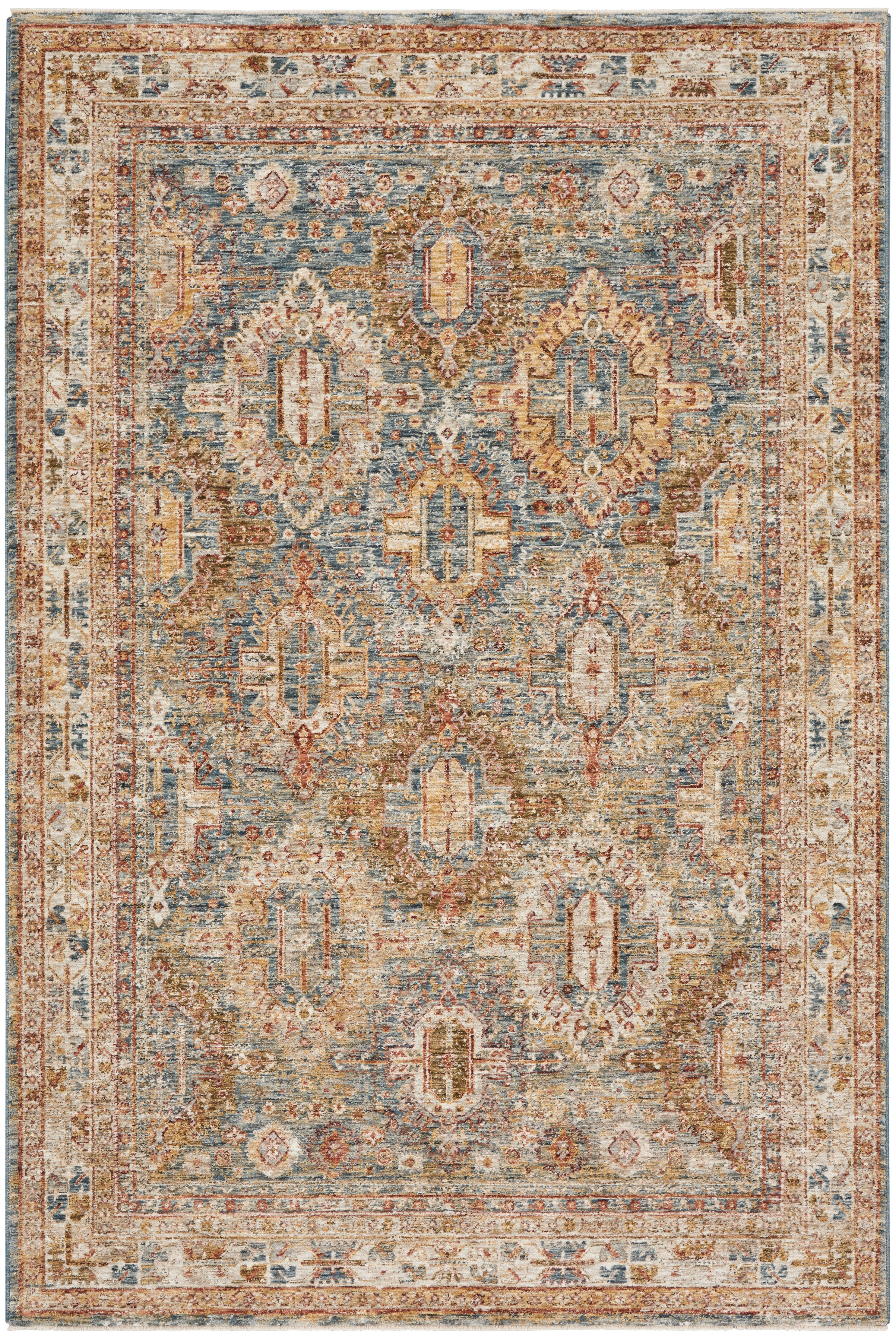 Nourison Sahar Blue SHR01 - Image 10