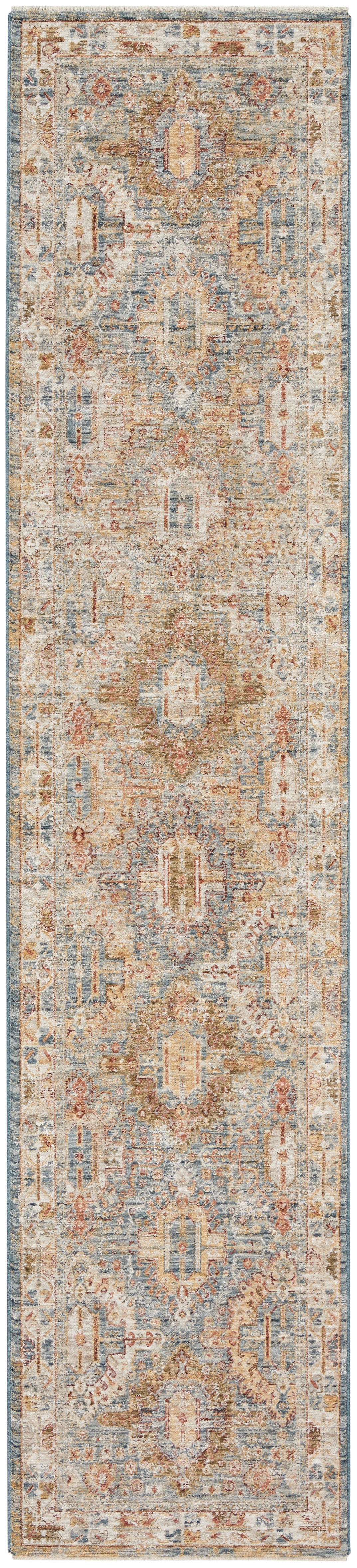 Nourison Sahar Blue SHR01 - Image 4