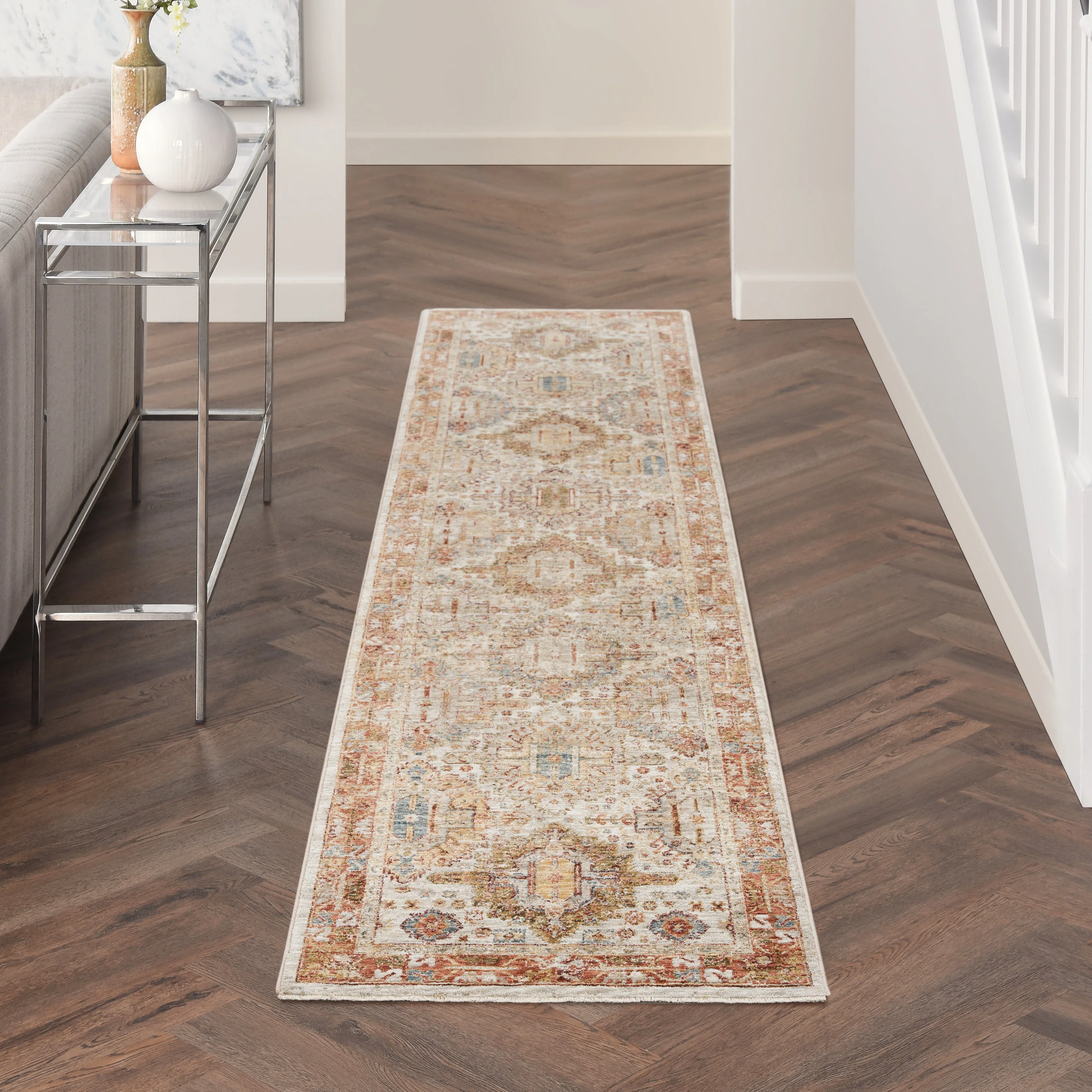 Nourison Sahar Ivory Multicolour SHR01 - Image 5
