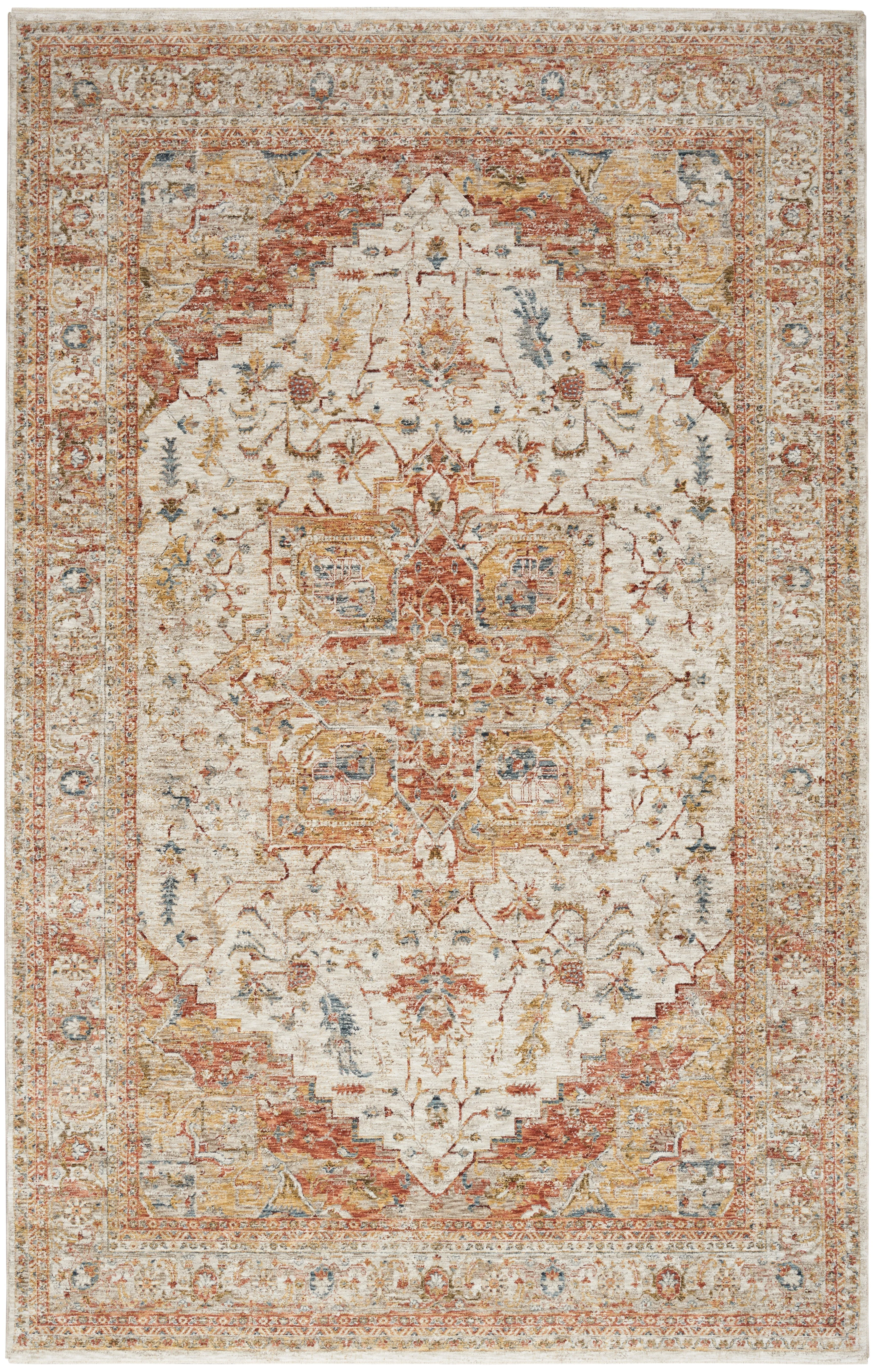 Nourison Sahar Ivory Rust SHR06 - Image 10