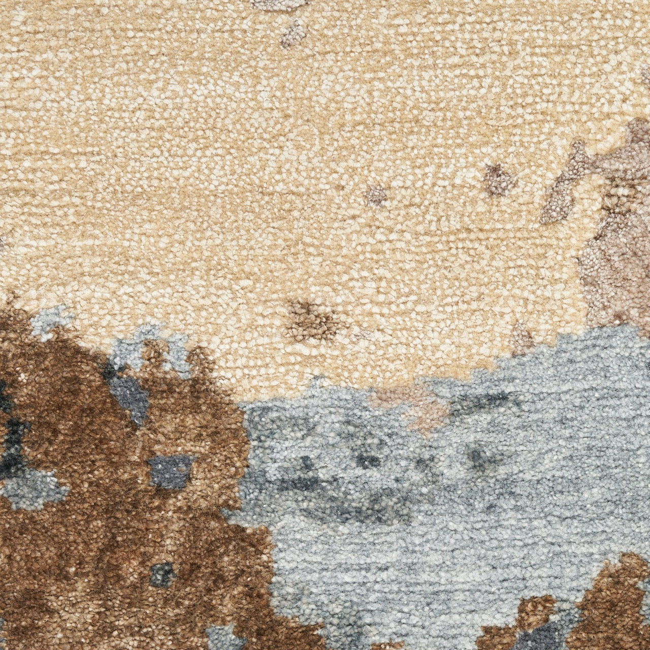 Nourison Silk Shadows SHA23 Beige Blue - Image 6