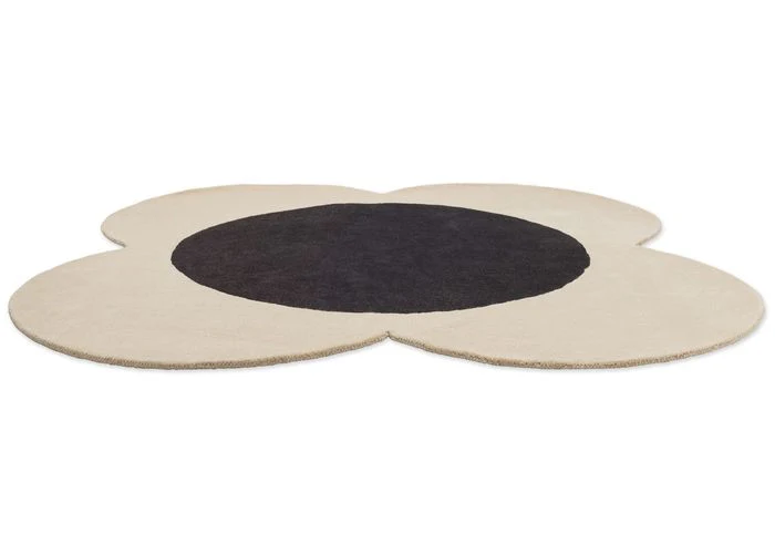Orla Kiely Flower Spot Ecru Black 158409 - Image 5