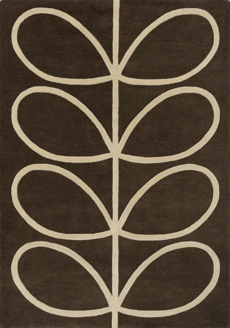 Orla Kiely Giant Linear Stem Walnut 059401 - Image 7
