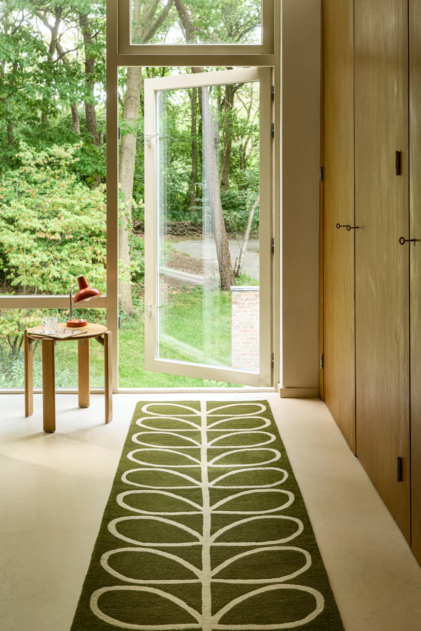 Orla Kiely Linear Stem Olive 060501 - Image 3