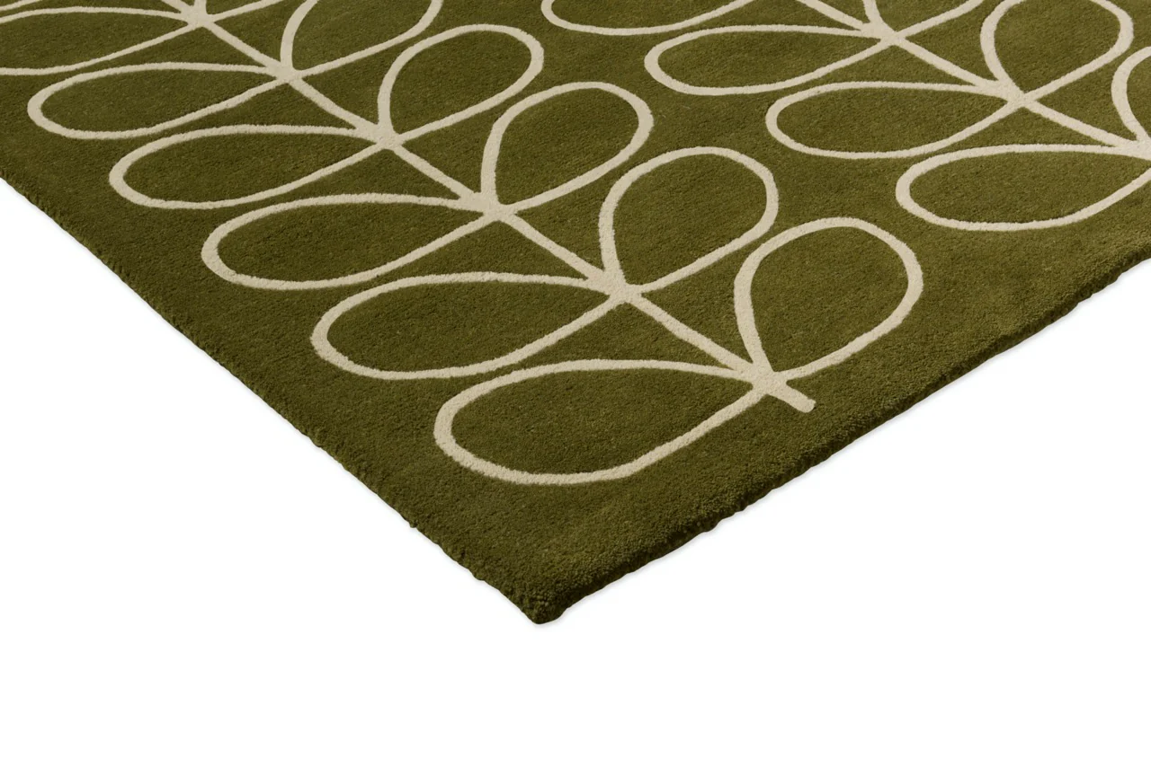 Orla Kiely Linear Stem Olive 060501 - Image 6