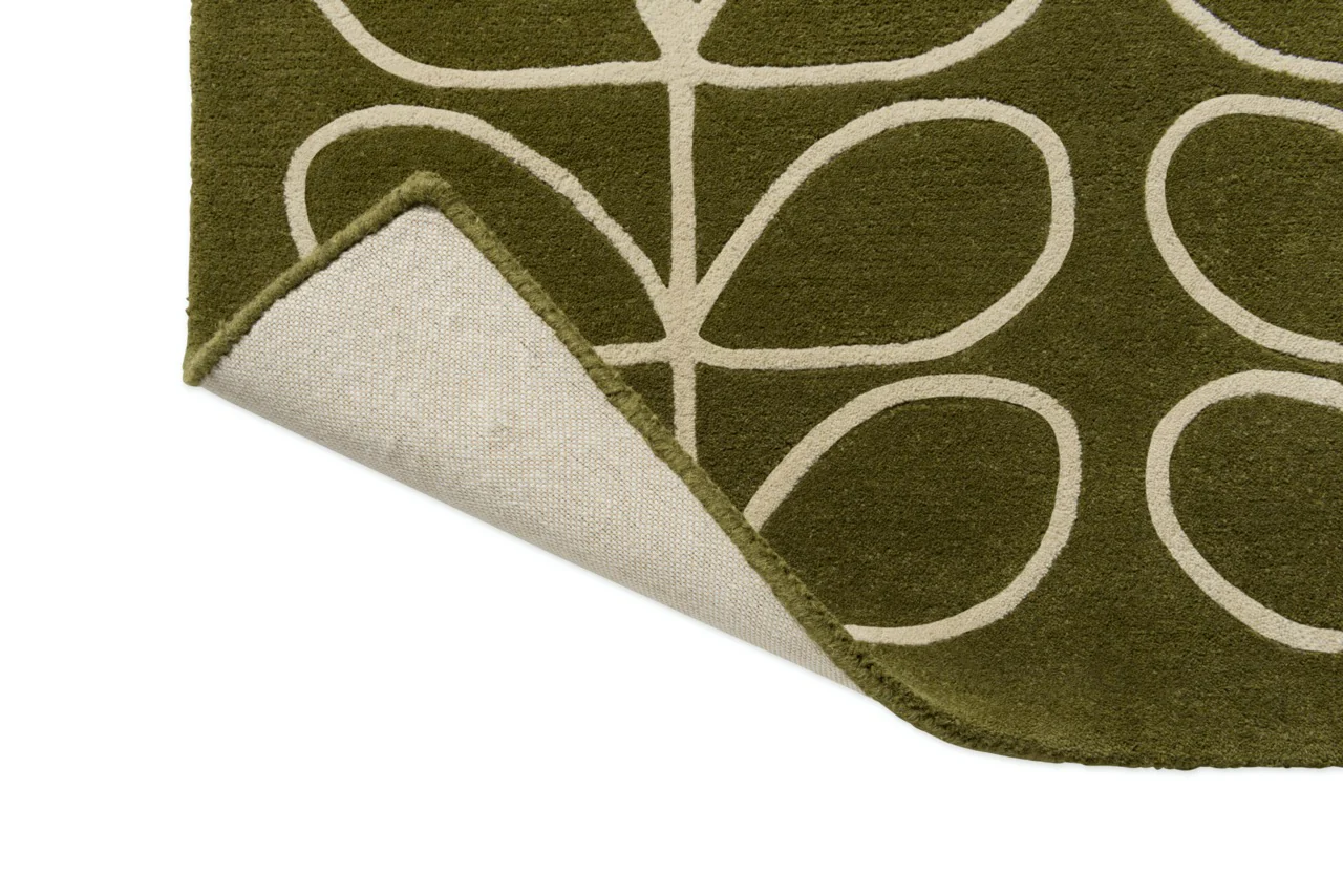 Orla Kiely Linear Stem Olive 060501 - Image 7