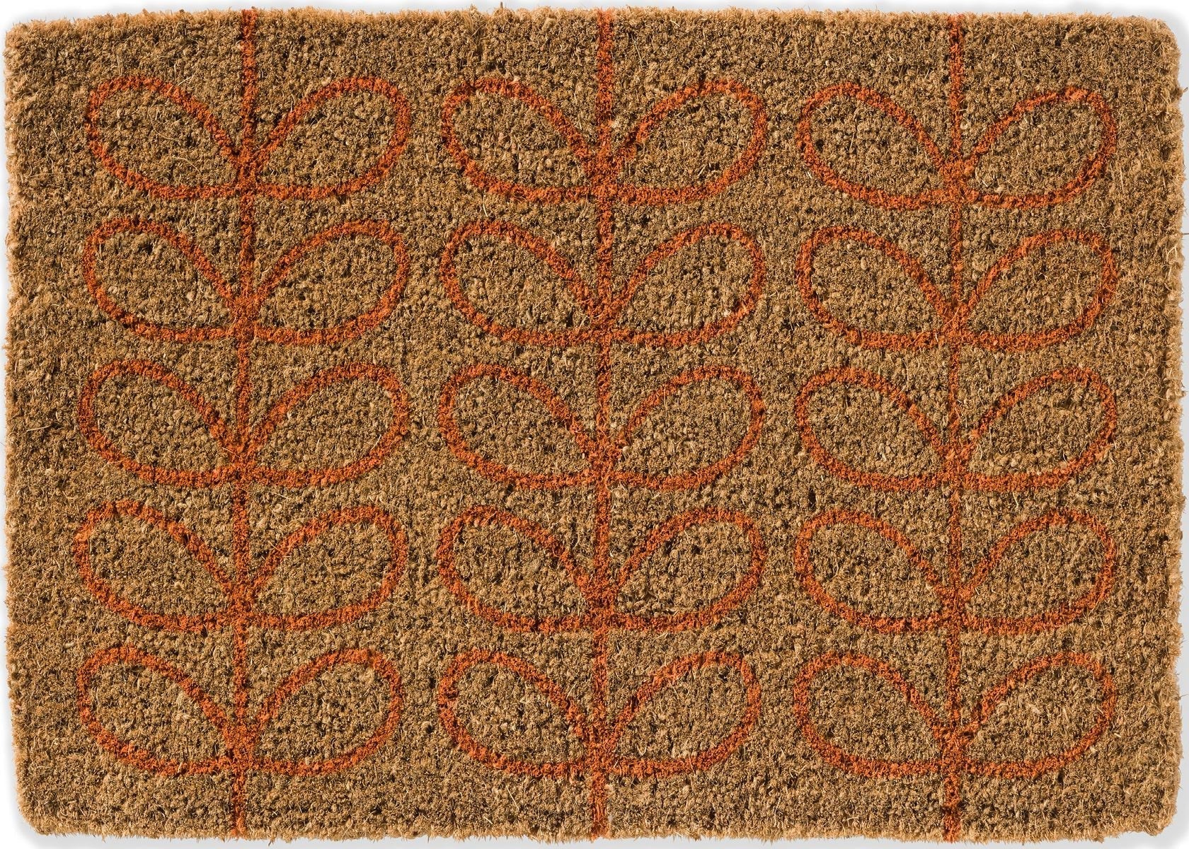 Orla Kiely Doormat Linear Stem Tomato 560503 - Image 2