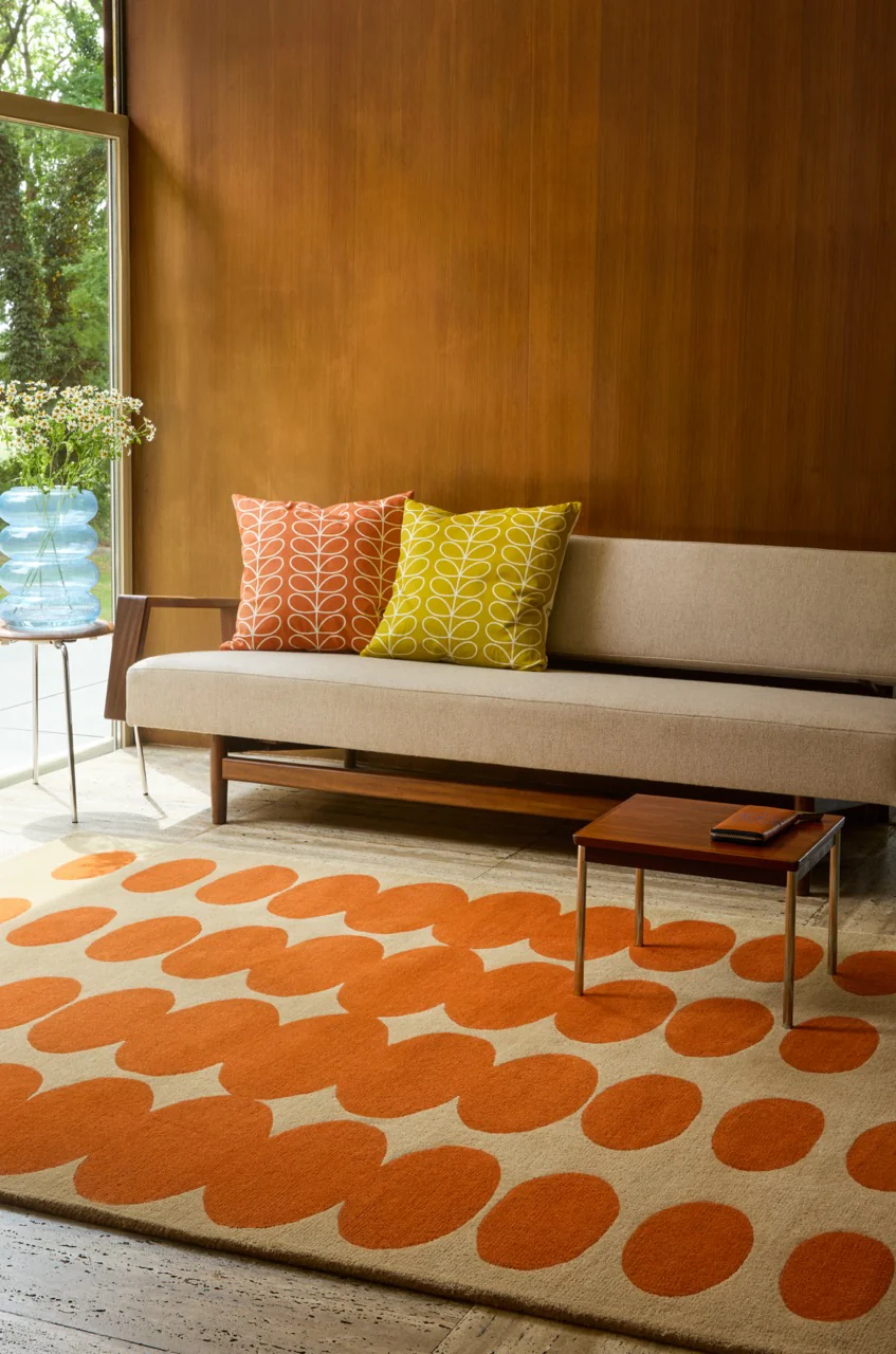 Orla Kiely Optic Oval Orange 157703 - Image 2