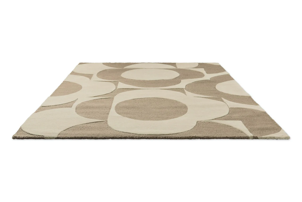 Orla Kiely Prism Flower Mushroom Ecru 158009 - Image 5