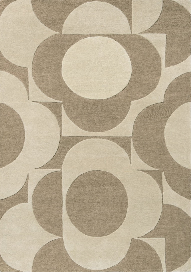 Orla Kiely Prism Flower Mushroom Ecru 158009 - Image 9