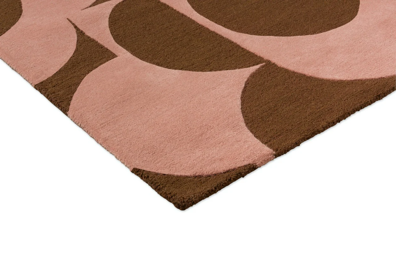 Orla Kiely Prism Flower Pink Terracotta 158002 - Image 5