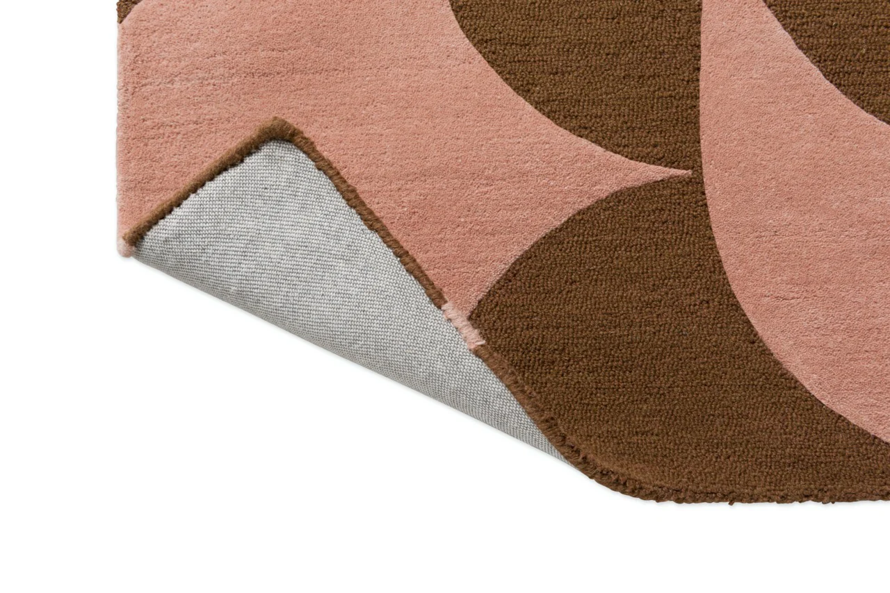 Orla Kiely Prism Flower Pink Terracotta 158002 - Image 6