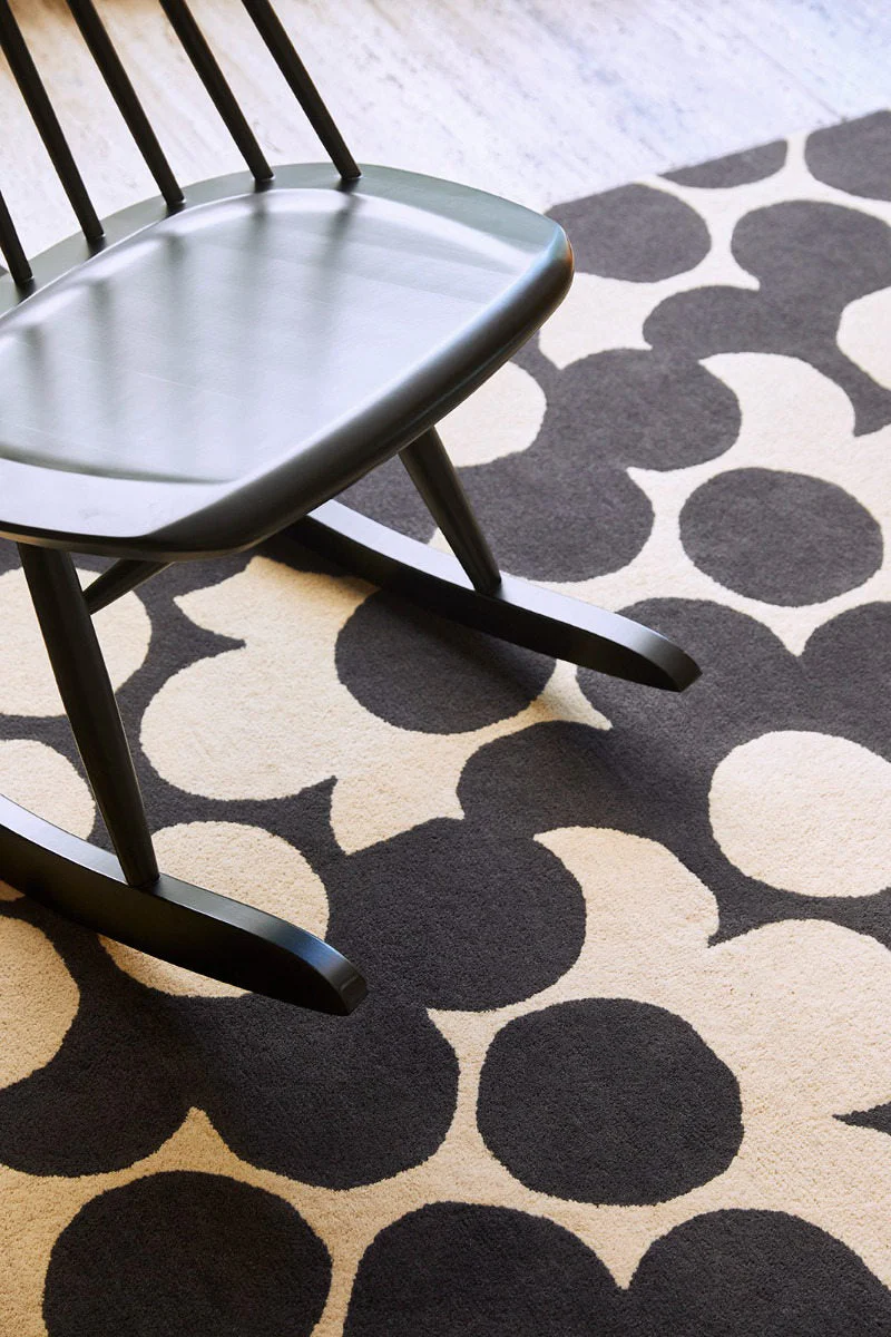 Orla Kiely Puzzle Flower Slate 60905 - Image 3