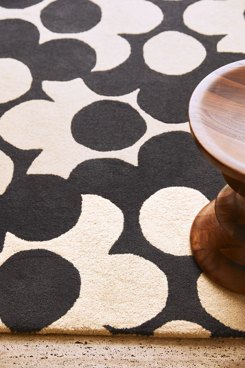 Orla Kiely Puzzle Flower Slate 60905 - Image 4