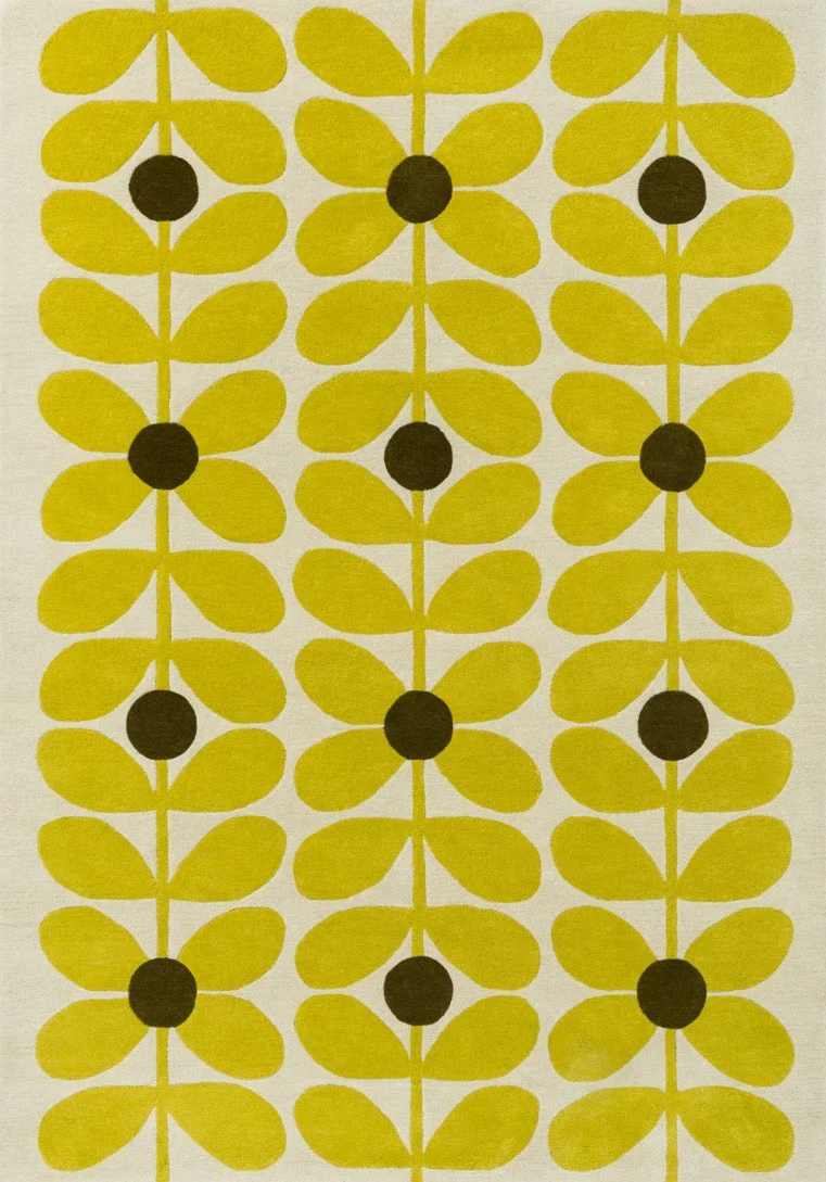 Orla Kiely Sixties Stem Yellow 158106 - Image 7