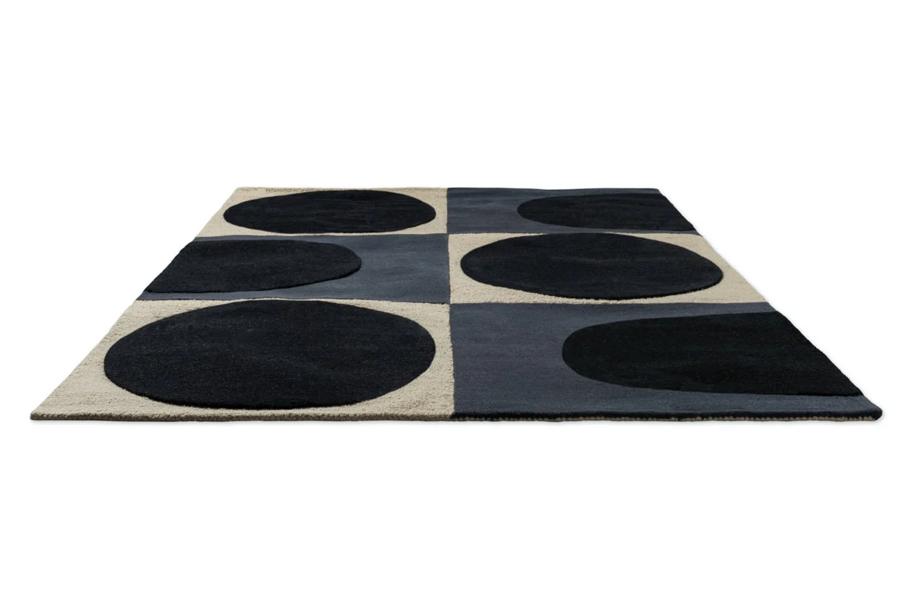 Orla Kiely Spot Square Blue Navy 157908 - Image 3