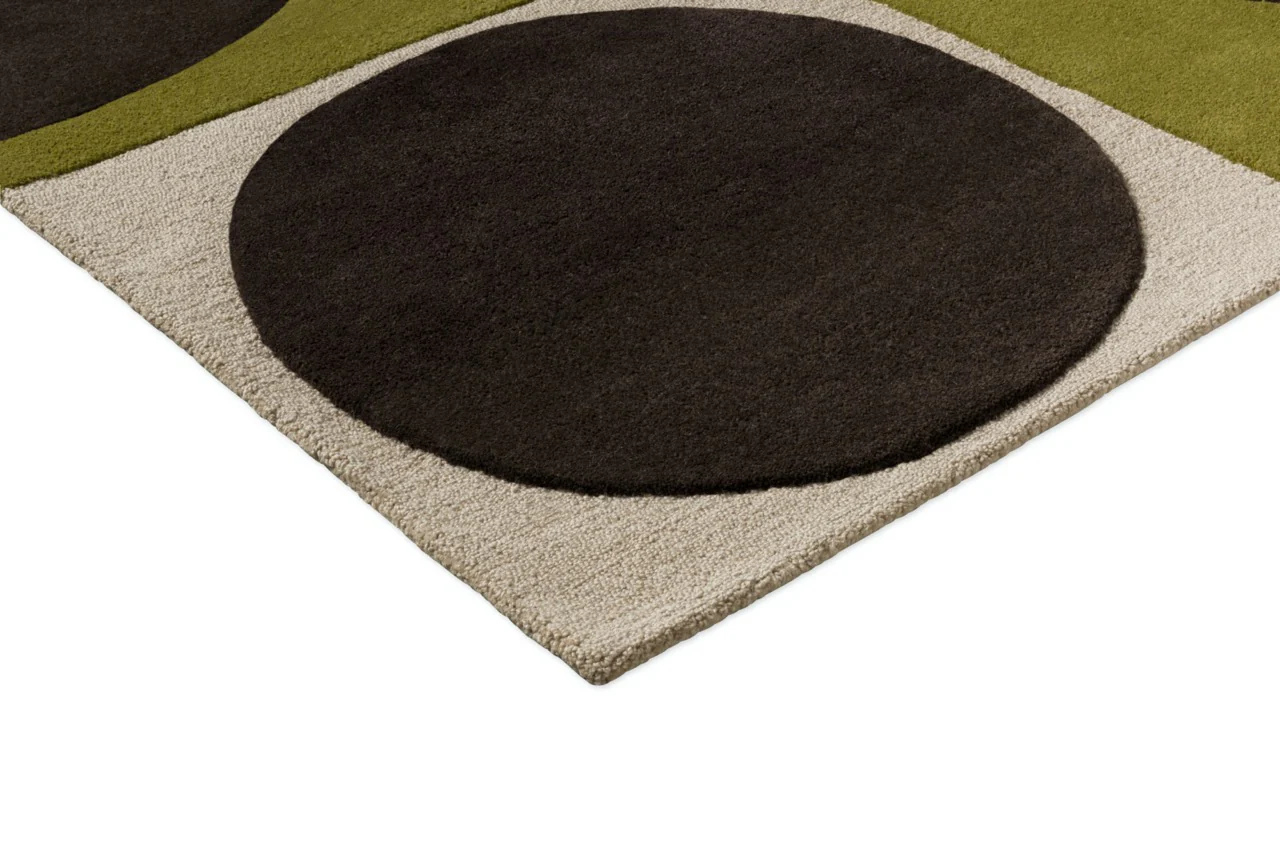 Orla Kiely Spot Square Walnut Lichen 157907 - Image 5