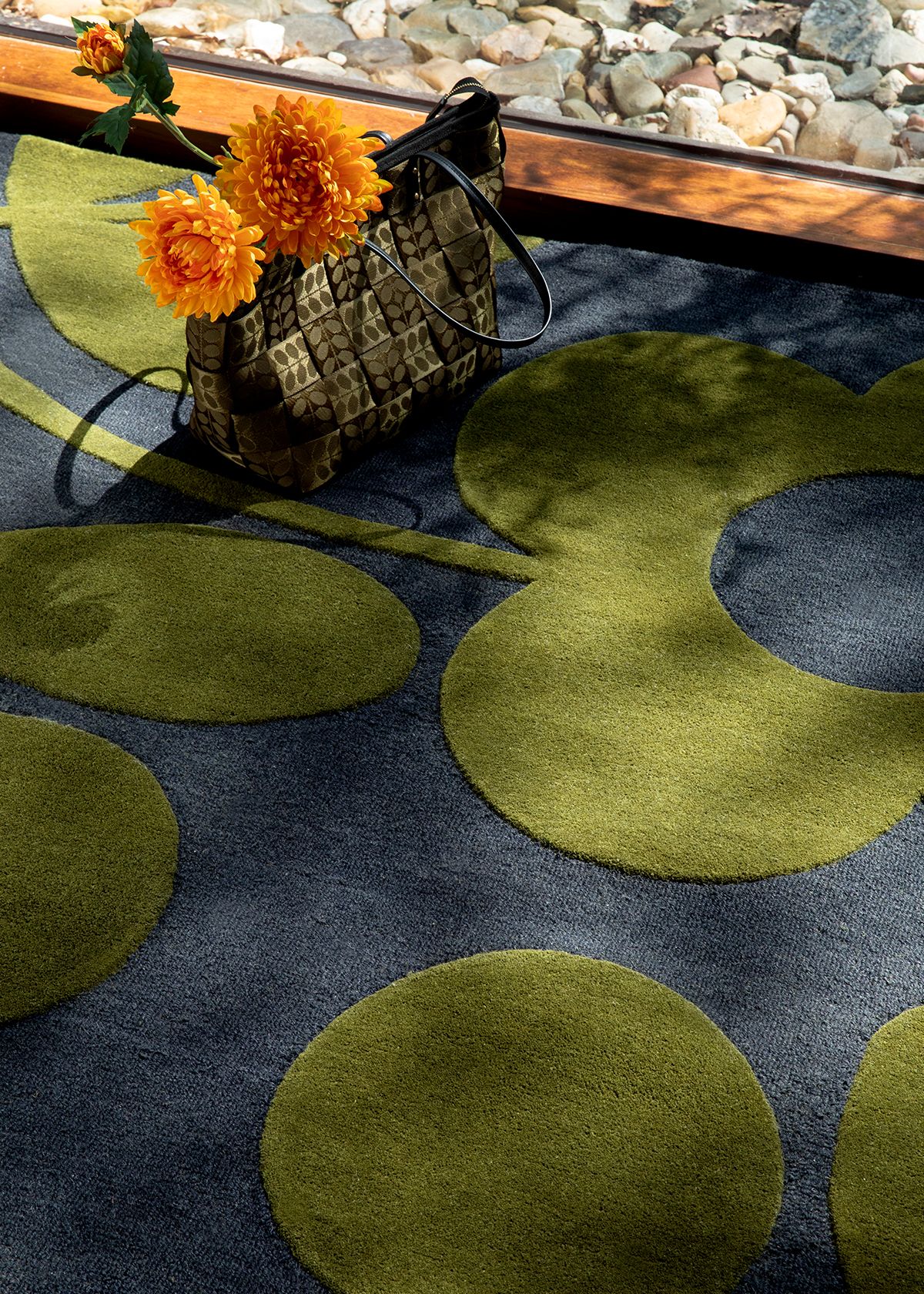 Orla Kiely Spring Stem Marine 063908 - Image 3