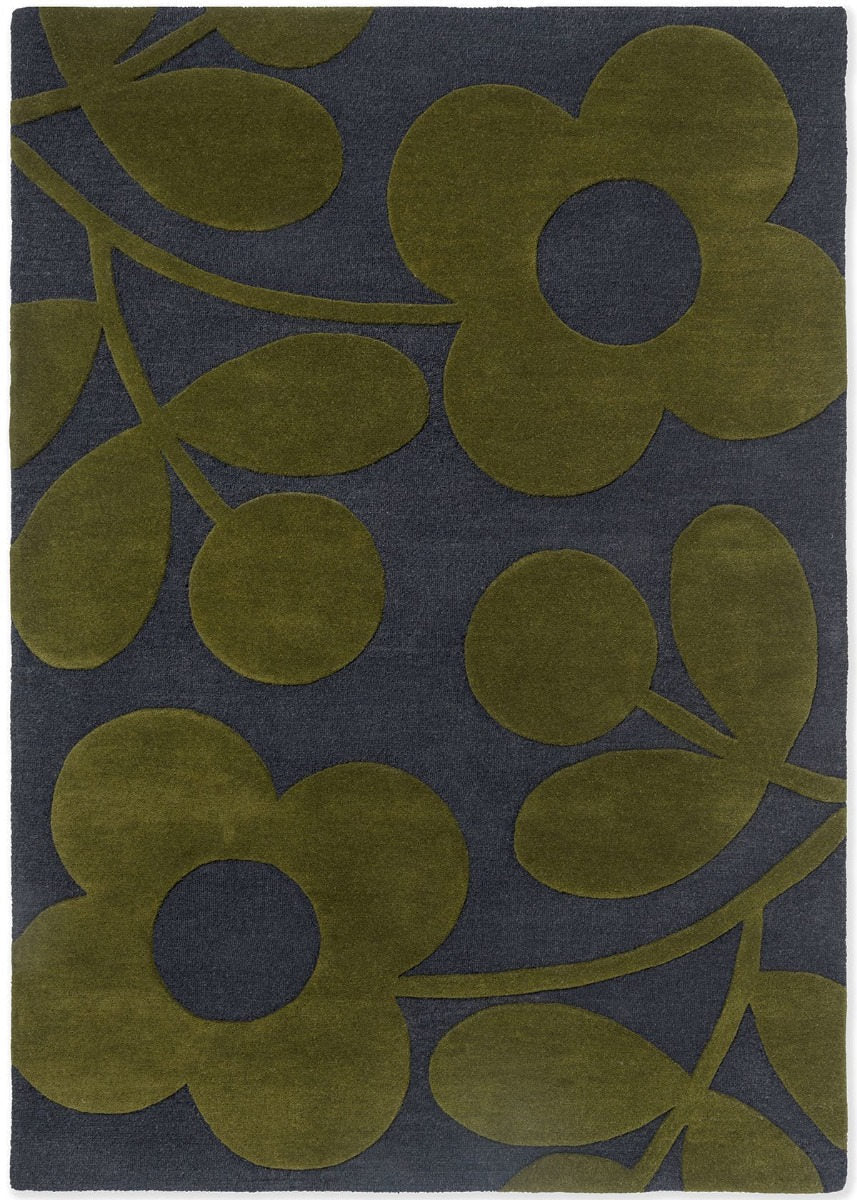 Orla Kiely Spring Stem Marine 063908 - Image 7