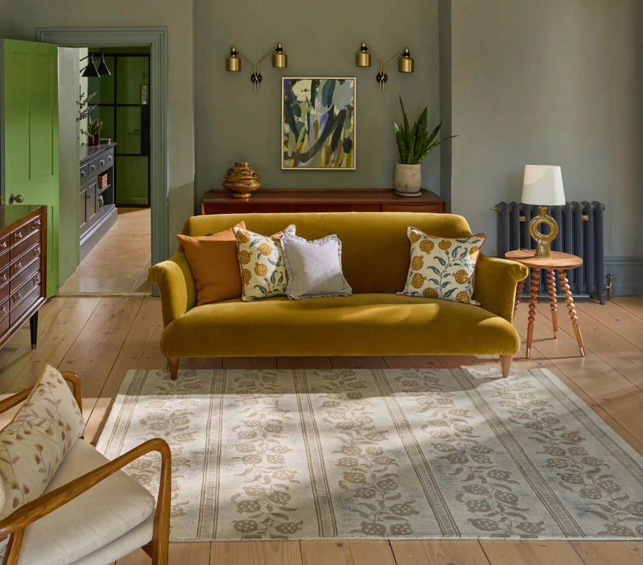 Sanderson Anaar Flax 148001 - Image 2