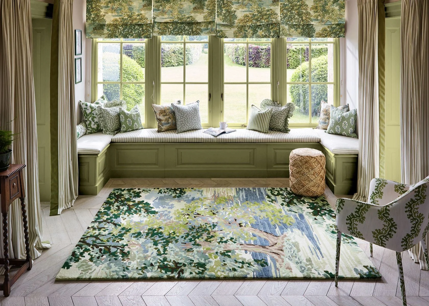 Sanderson Ancient Canopy Forest Green 146708 - Image 2