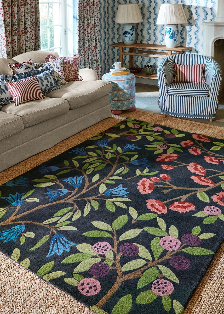 Sanderson Foraging Indigo 146618 - Image 3