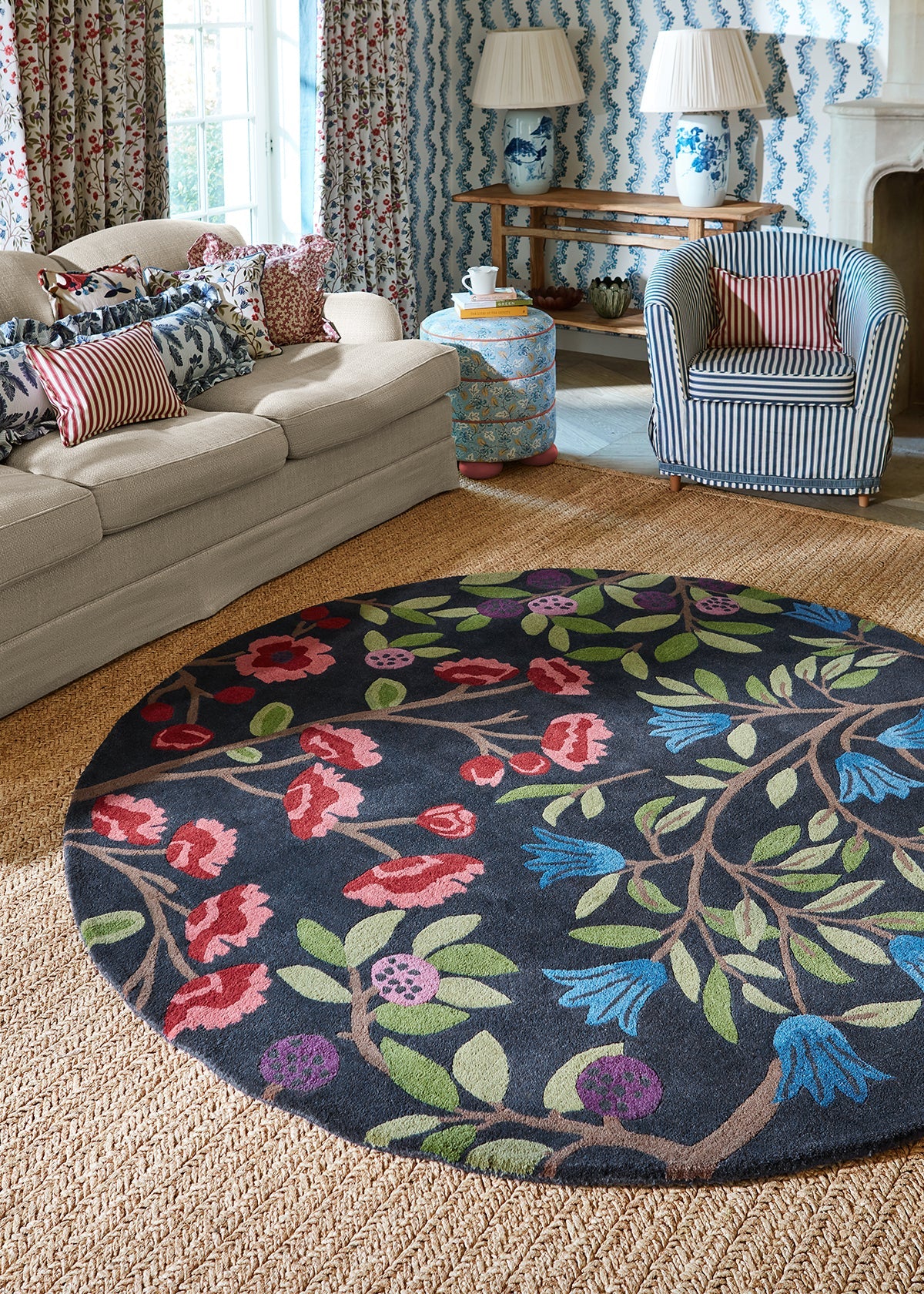 Sanderson Foraging Indigo 146618 - Image 4