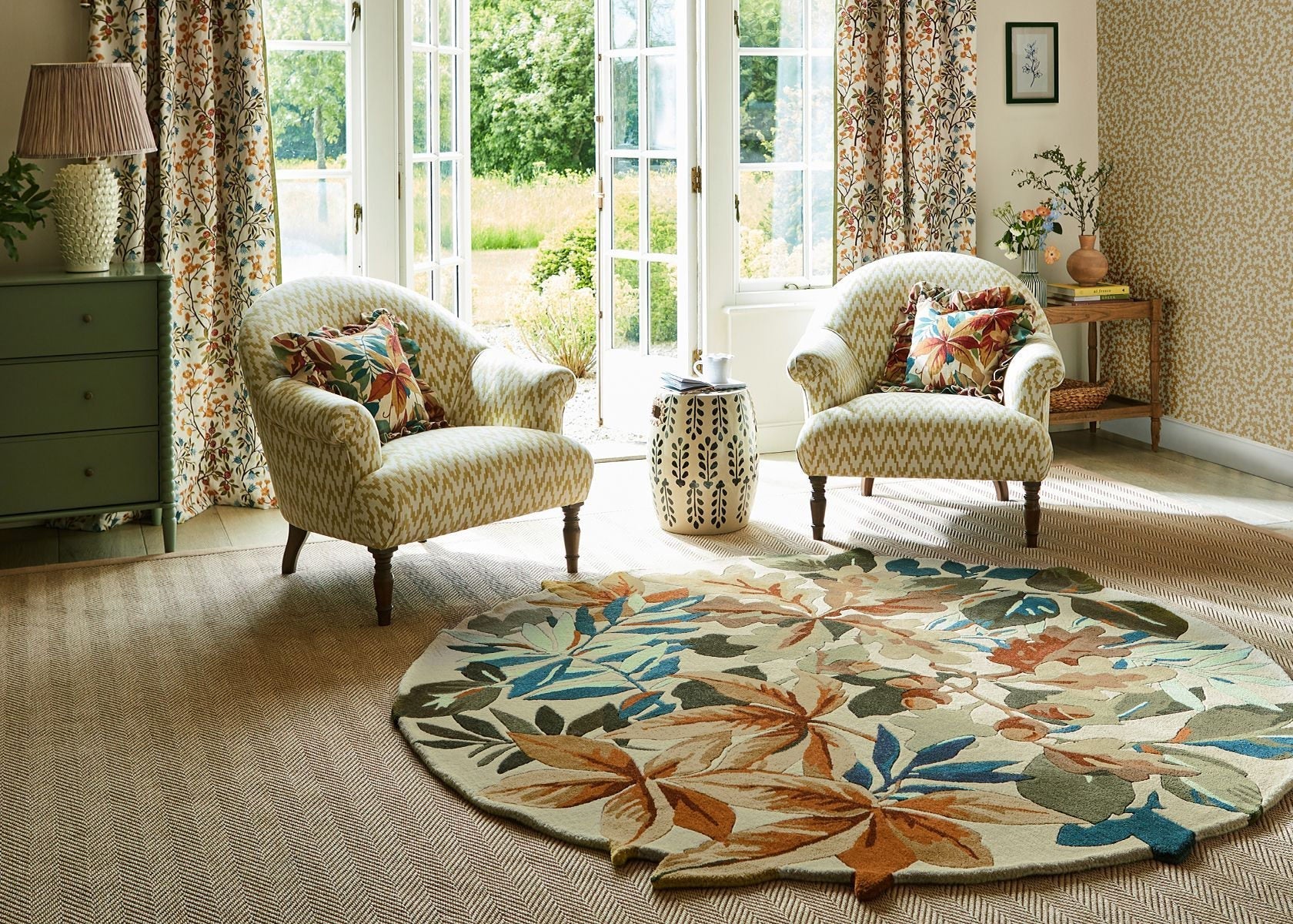 Sanderson Robin's Wood Russet Brown 146501 - Image 4