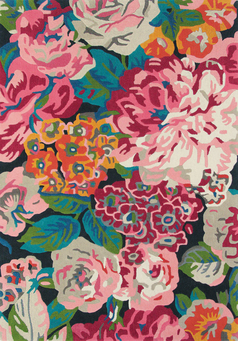 Sanderson Rose & Peony Cerise 45005 - Image 4