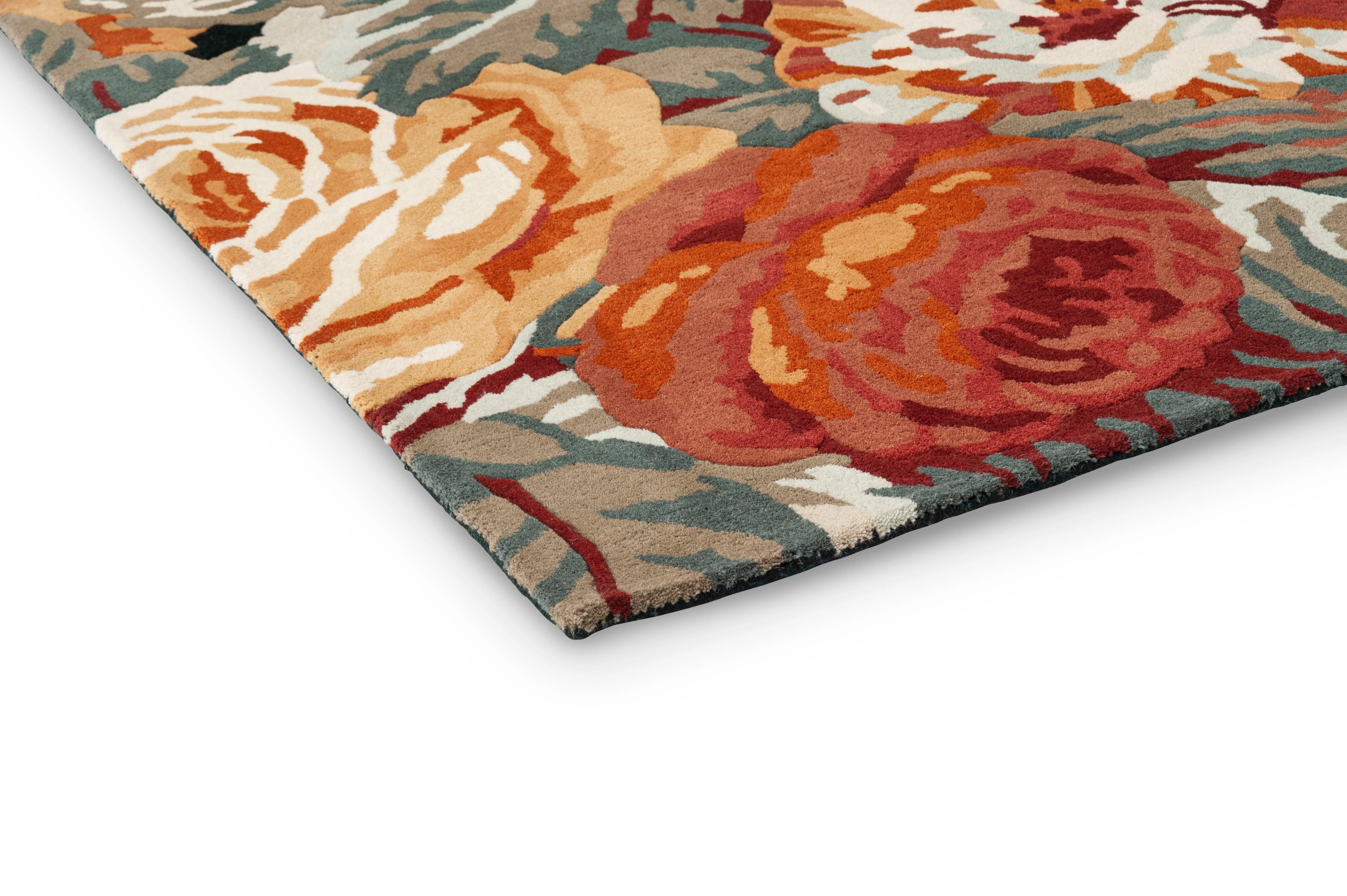 Sanderson Stapleton Park Navy Burnt Orange 45318 - Image 4