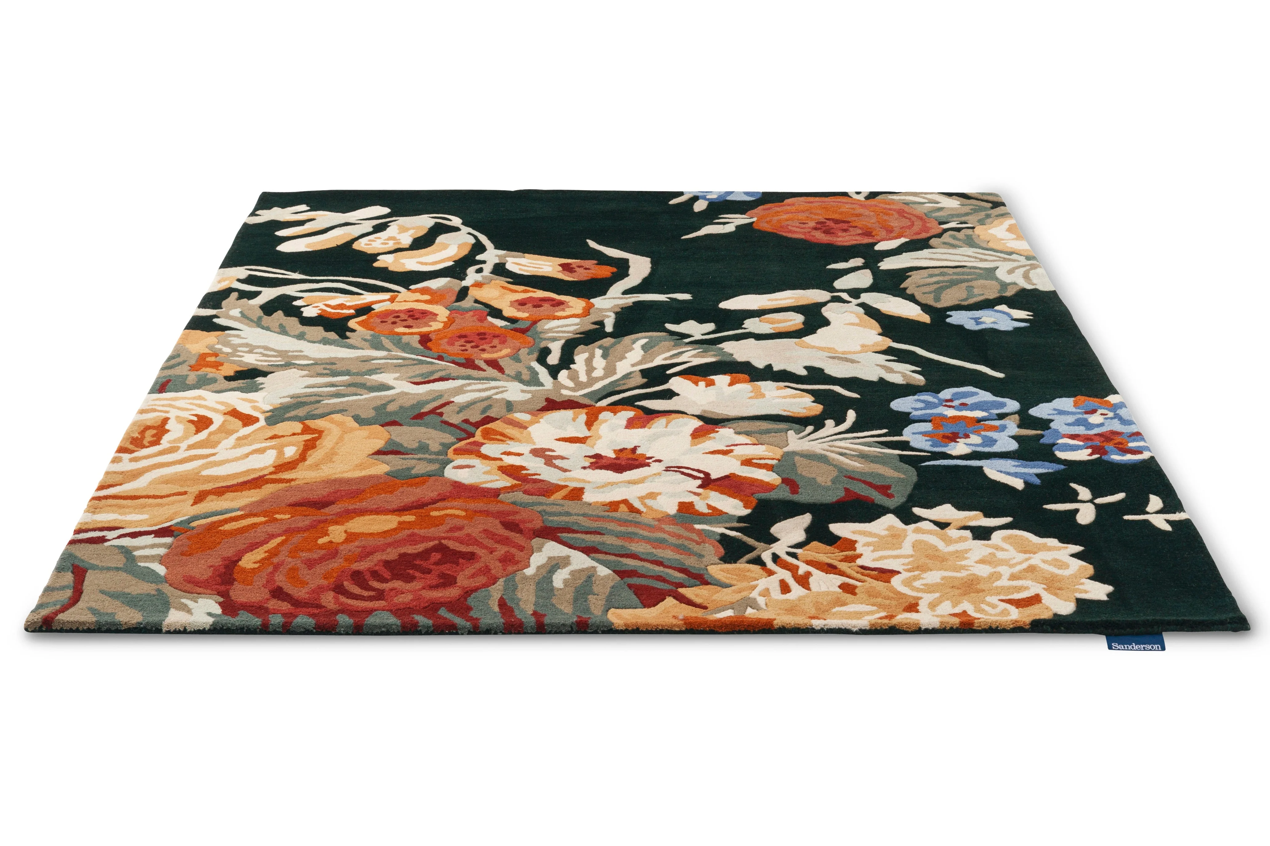 Sanderson Stapleton Park Navy Burnt Orange 45318 - Image 6