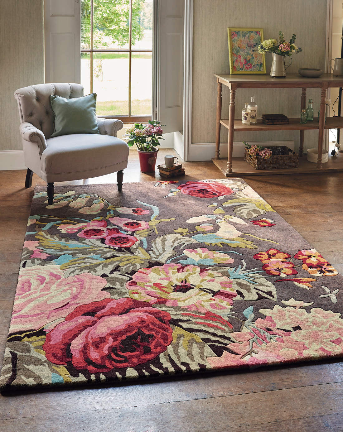Sanderson Stapleton Park Rosewood 45302 - Image 2