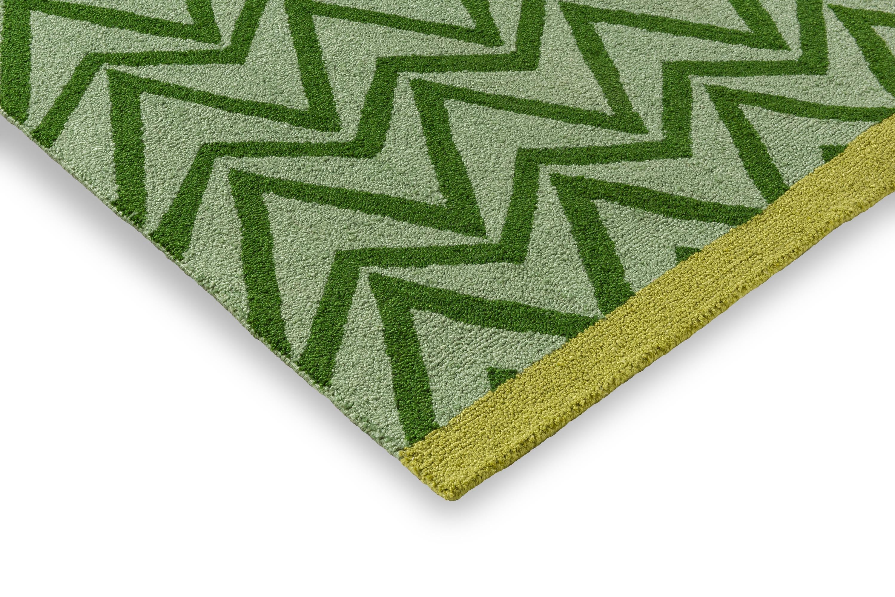 Scion Dhurrie Green 426307 - Image 3