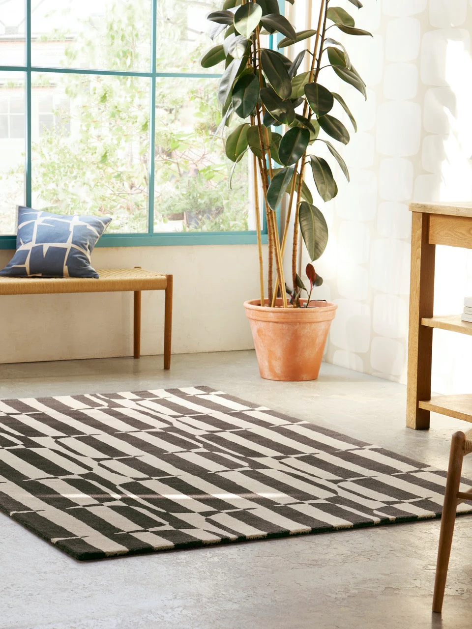 Scion Lohko Stripe Charcoal 123105 - Image 5