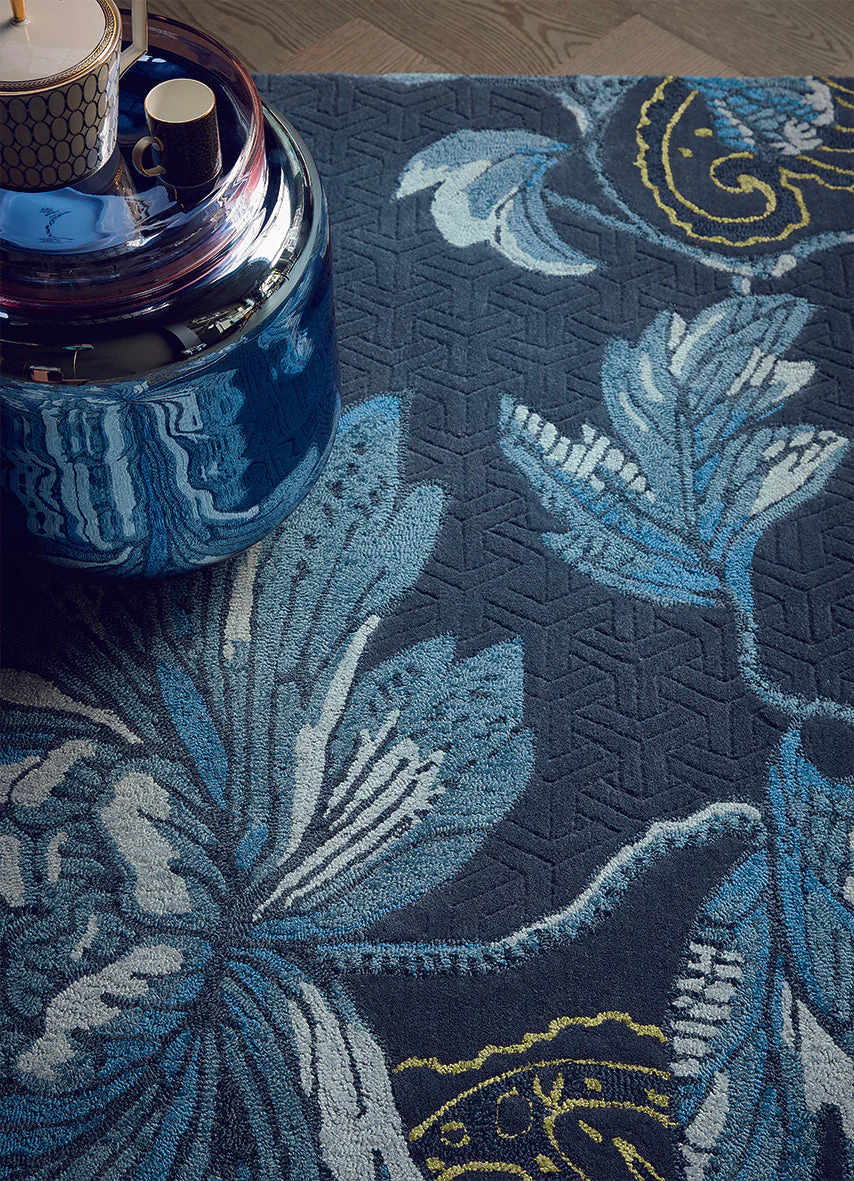 Wedgwood Fabled Floral Navy 37508 - Image 3