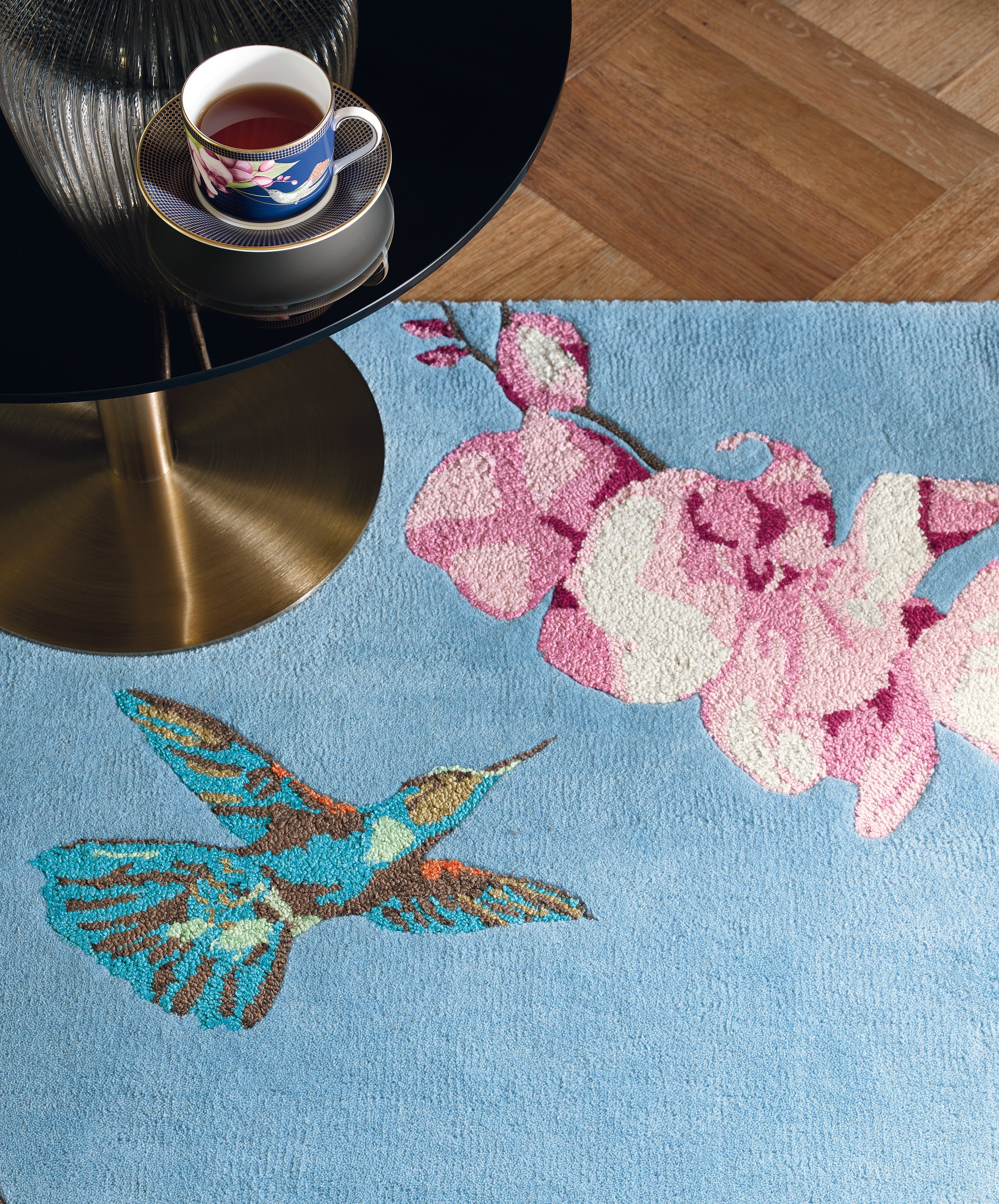 Wedgwood Hummingbird Blue 37808 - Image 3